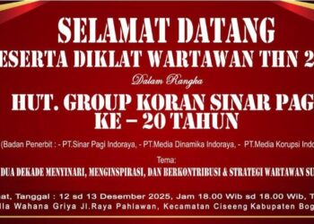 MEDIA SINAR PAGI GROUP Siap Rayakan HUT Ke-20, Bentuk Yayasan Untuk Pendidikan Anak Wartawan